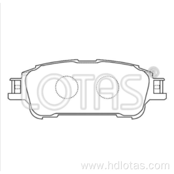 GDB8079 quality car brake pad set manufacturers